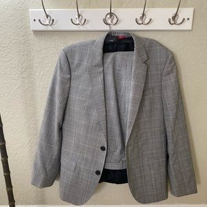 Hugo Boss Gray Two Piece Suit